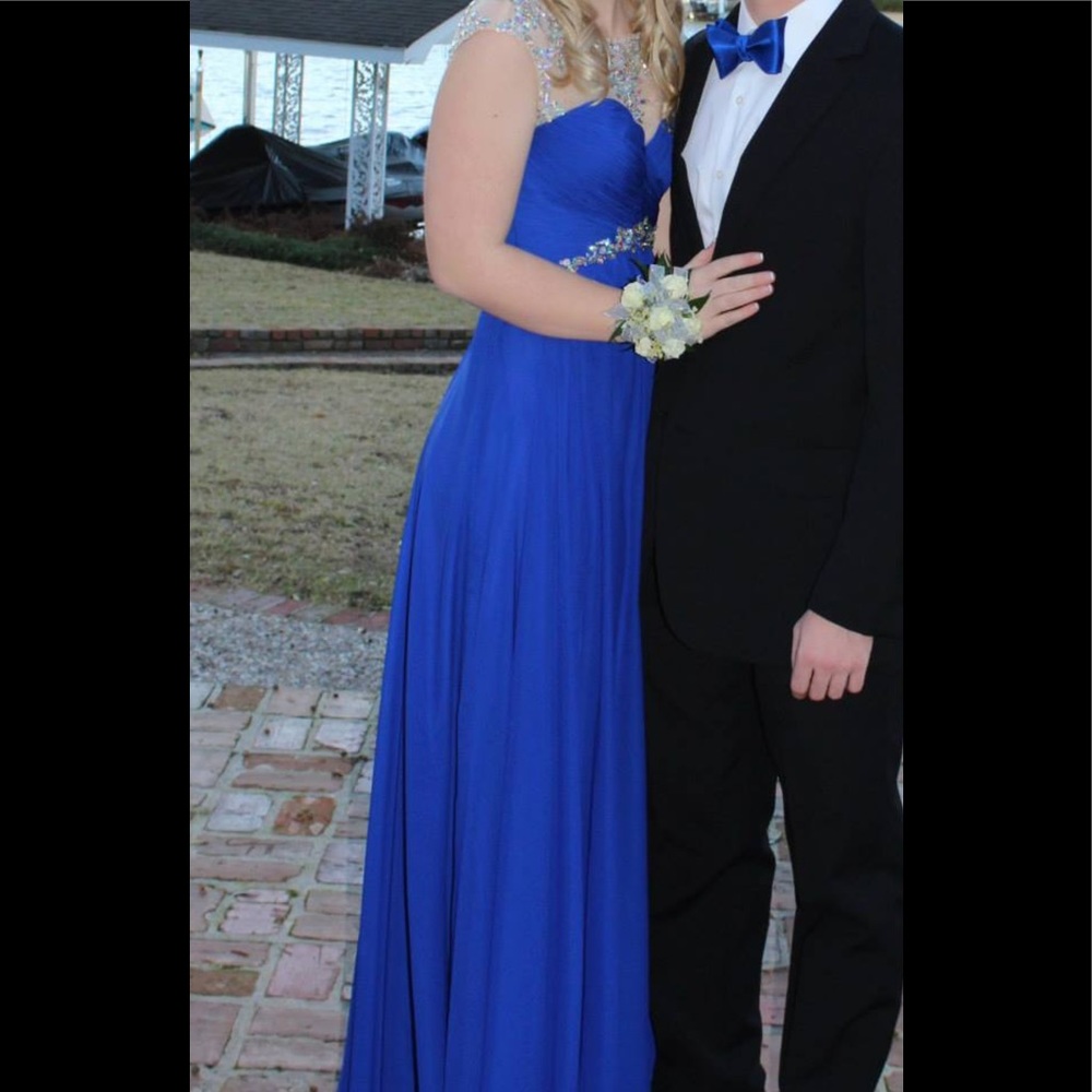 Royal blue homecoming/prom/pageant dress!